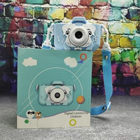 (VIP качество) Детский фотоаппарат Childrens Fun Camera Моя первая селфи камера 2 Голубая собачка