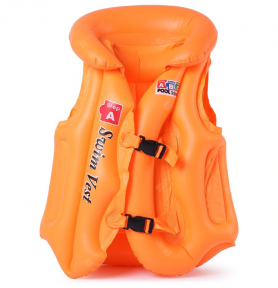 Жилет для плавания надувной Swim Vest 3-7 лет (на крупного ребенка) - фото 1 - id-p181592433