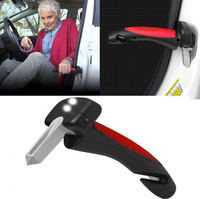 Универсальная автомобильная ручка Car Cane Handle 4 в 1(Поручень Фонарик Ножик Молоток)