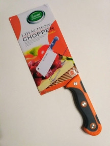Топорик нож кухонный Lijiacheng CHOPPER с двухкомпонентной ручкой (лезвие 20 см) - фото 1 - id-p181594861