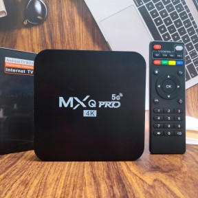Приставка смарт ТВ на Android MXQ Pro 4K (TV BOX) 5G - фото 1 - id-p181594882