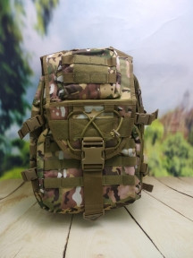Рюкзак горка армейский (тактический), 40 л Оливковый хаки, фото 1