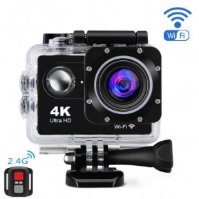 Экшн камера с пультом Action Camera Waterproof 4K Ultra HD - фото 1 - id-p181592514
