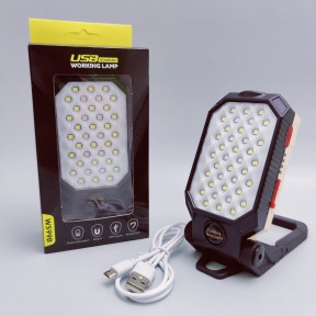 Переносной светодиодный фонарь - лампаUSB Working Lamp W599В (3 режима свечения, 1 фонарь, 4 вида крепления) - фото 1 - id-p183048443