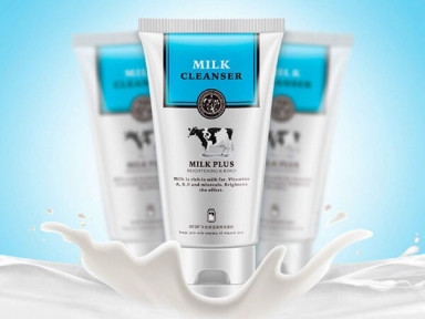 Пенка для умывания Whitening Q10 Facial Foam Milk Plus с молочным протеином и коэнзимом Q10, 100 мл. (бережное - фото 1 - id-p181593737