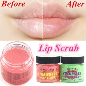 Скраб для губ BON VITA , 40 гр Strawberry Lip Scrub - фото 1 - id-p181592757