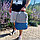 Городской рюкзак Urban с USB и отделением для ноутбука до 15.75 Серый с синим, фото 3