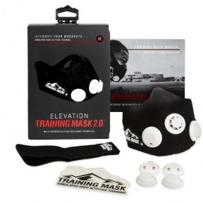 Тренировочная маска Elevation Training Mask v2.0 M (150-249 ibs/70-115 kgs) - фото 1 - id-p181593763