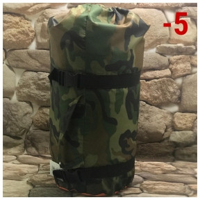 Спальный мешок с подголовником Stalker Military Style одеяло (22595, изософт, до -5С), РФ Хаки - фото 1 - id-p181588526