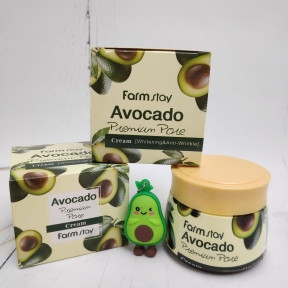 Антивозрастной крем для лица FarmStay серия Premium Pore, 70 ml Avocado отбеливающий лифтинг - крем (с маслом - фото 1 - id-p181590603