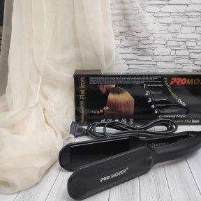 Инновационный утюжок - выпрямитель (плойка) для волос PRO MOZER с ультратонким дизайном, 4,5 см - фото 1 - id-p181590617