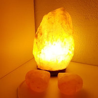 Соляной ионизирующий светильник-ночник Скала 2-3 кг