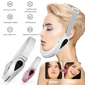 Электрический массажёр для лица V-Face Facial massage instrument V80 (12 режимов интенсивности) Белый - фото 1 - id-p181585291