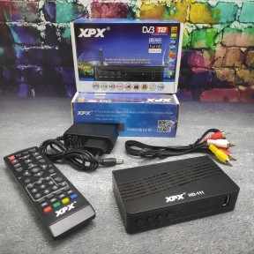 Цифровой телевизионный ресивер 2304х1296 XPX HD-111 - фото 1 - id-p181590692