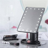 АКЦИЯ   Безупречное зеркало с подсветкой Lange Led Mirror Black/White/Pink Черное, USB