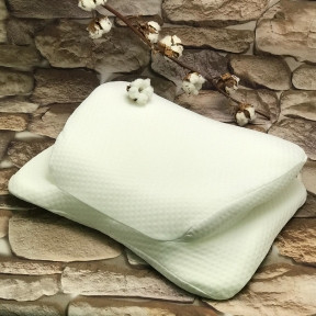 Анатомическая, двухсторонняя пенная подушка Angel SLEEPER Pillow для головы с эффектом памяти - фото 1 - id-p181588716
