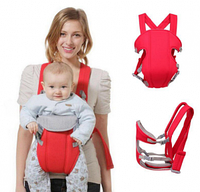 Рюкзак-слинг (кенгуру) для переноски ребенка Willbaby Baby Carrier, (3-12 месяцев) Красный