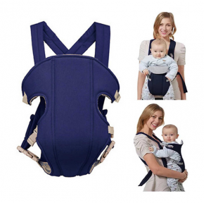 Рюкзак-слинг (кенгуру) для переноски ребенка Willbaby Baby Carrier, (3-12 месяцев) Синий - фото 1 - id-p181591789