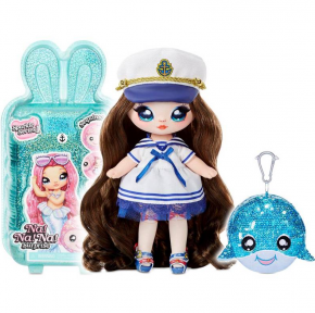 Кукла Surprise 2 в 1 с блестками : Кукла с огромными глазами питомцец. Подарочная БУМ упаковка. Морячка - фото 1 - id-p181586802