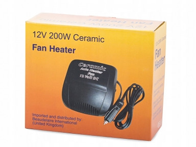 Автомобильный обогреватель с вентилятором Ceramic Fan Heater 12 V 200W - фото 1 - id-p181593054