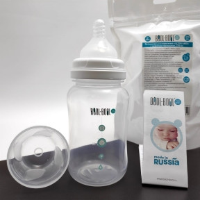 Бутылочка для кормления ULTRA MED с широким горлышком, 270 мл (с 0 месяцев) - фото 1 - id-p181585744