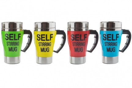 Термокружка-мешалка Self Stirring Mug - фото 1 - id-p181596502