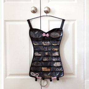 Органайзер для украшений little corset Черный - фото 1 - id-p181595507