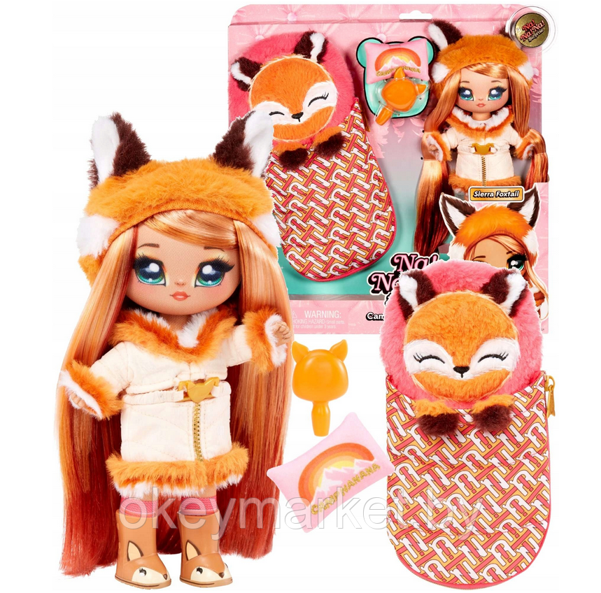 Игровой набор Na Na Na Surprise "Кемпинг" с куклой Sierra Foxtail