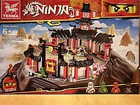 Конструктор Lari Ninjago TM6423 Монастырь Кружитцу, 654 деталей