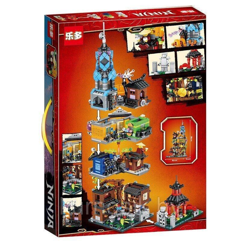 Конструктор Ninjago 76082 Сады Ниндзя Сити, 1661 деталей - фото 7 - id-p196586160