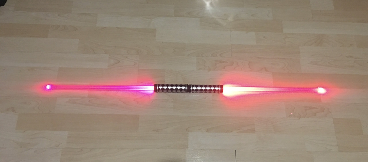 Двойной световой меч космического воина Star Wars Space Warriors, 108 см - фото 1 - id-p196587393