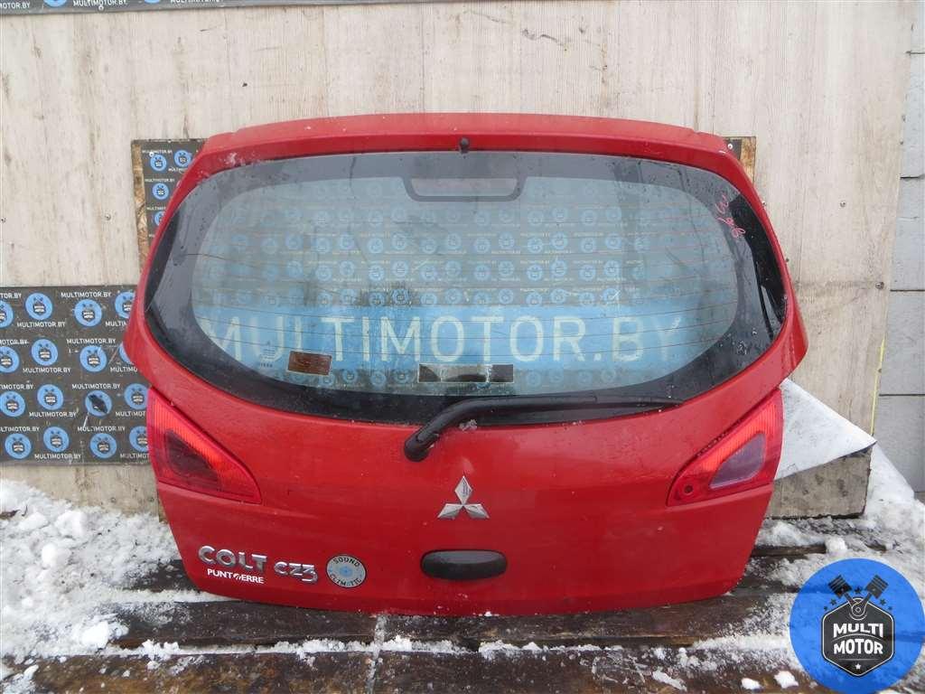 Крышка багажника (дверь 3-5) MITSUBISHI Colt (2002 - 2012 г.в.) 1.1 i 2006 г. - фото 1 - id-p196589680