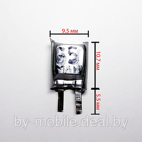 АКБ (Аккумуляторная батарея ) для TWS наушники 65 mAh