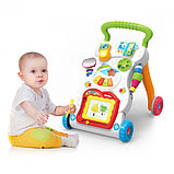 Каталка-ходунки Music Walker игровой развивающий центр HE0801, фото 4