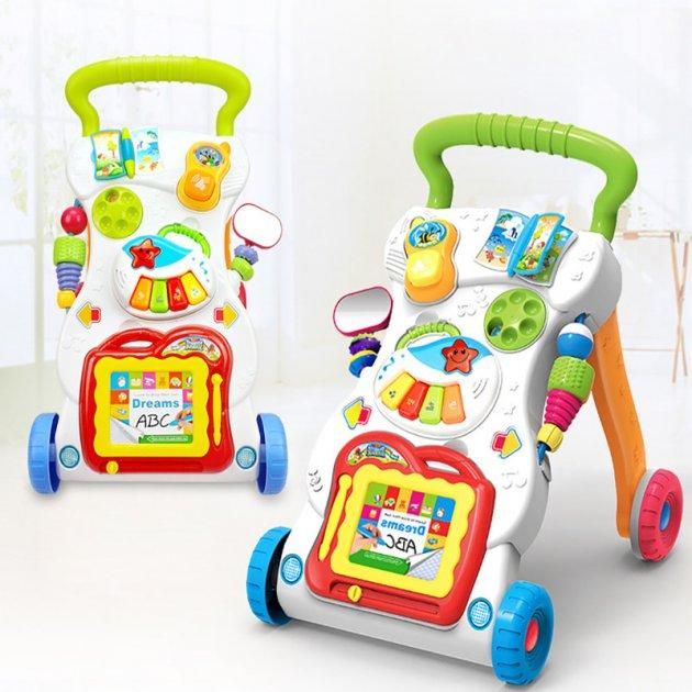 Каталка-ходунки Music Walker игровой развивающий центр HE0801 - фото 6 - id-p196597727