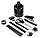 Настольный набор Silwerhof (14 предметов) пластик черный 172021-01, фото 2