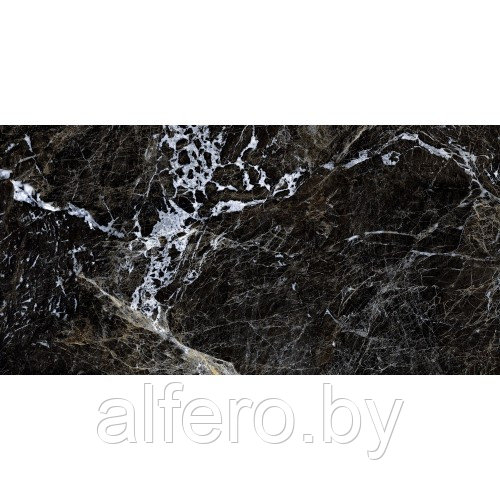 Керамогранит Gresse Simbel carbon 1200х600х10 мрамор черно-белый - GRS05-03 - фото 6 - id-p196610249
