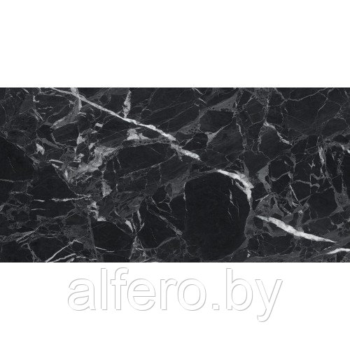 Керамогранит Gresse Simbel pitch 1200х600х10 мрамор черно-серый - GRS05-02 - фото 2 - id-p196610250