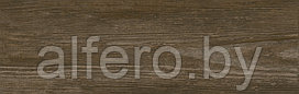 Керамогранит Cersanit Finwood темно-коричневый рельеф 18,5x59,8