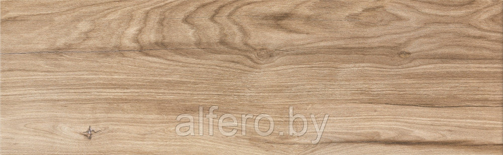 Керамогранит Cersanit Maplewood коричневый рельеф 18,5x59,8