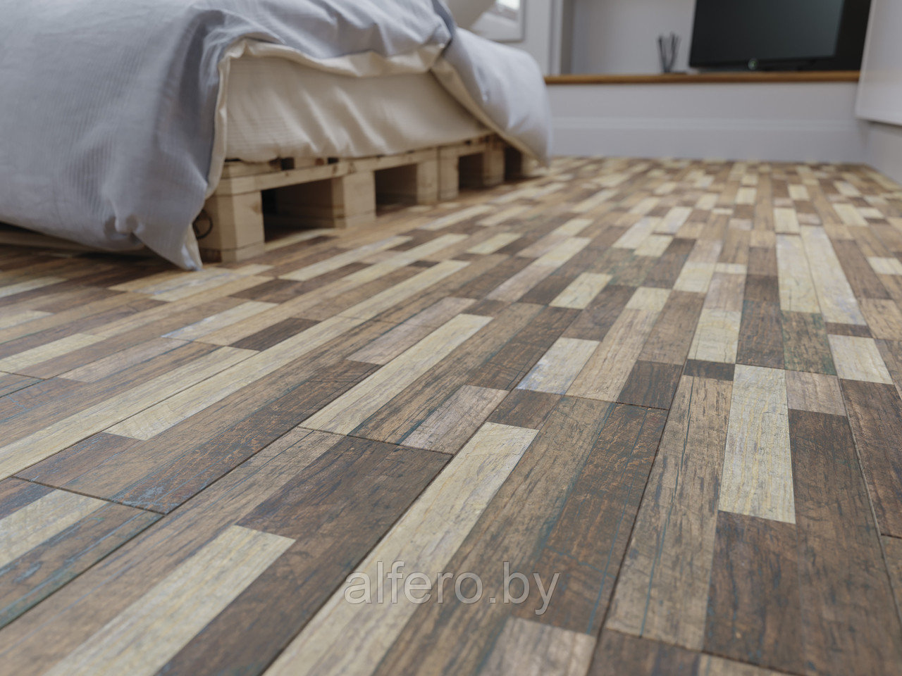 Керамогранит Cersanit Vintagewood коричневый 18,5x59,8