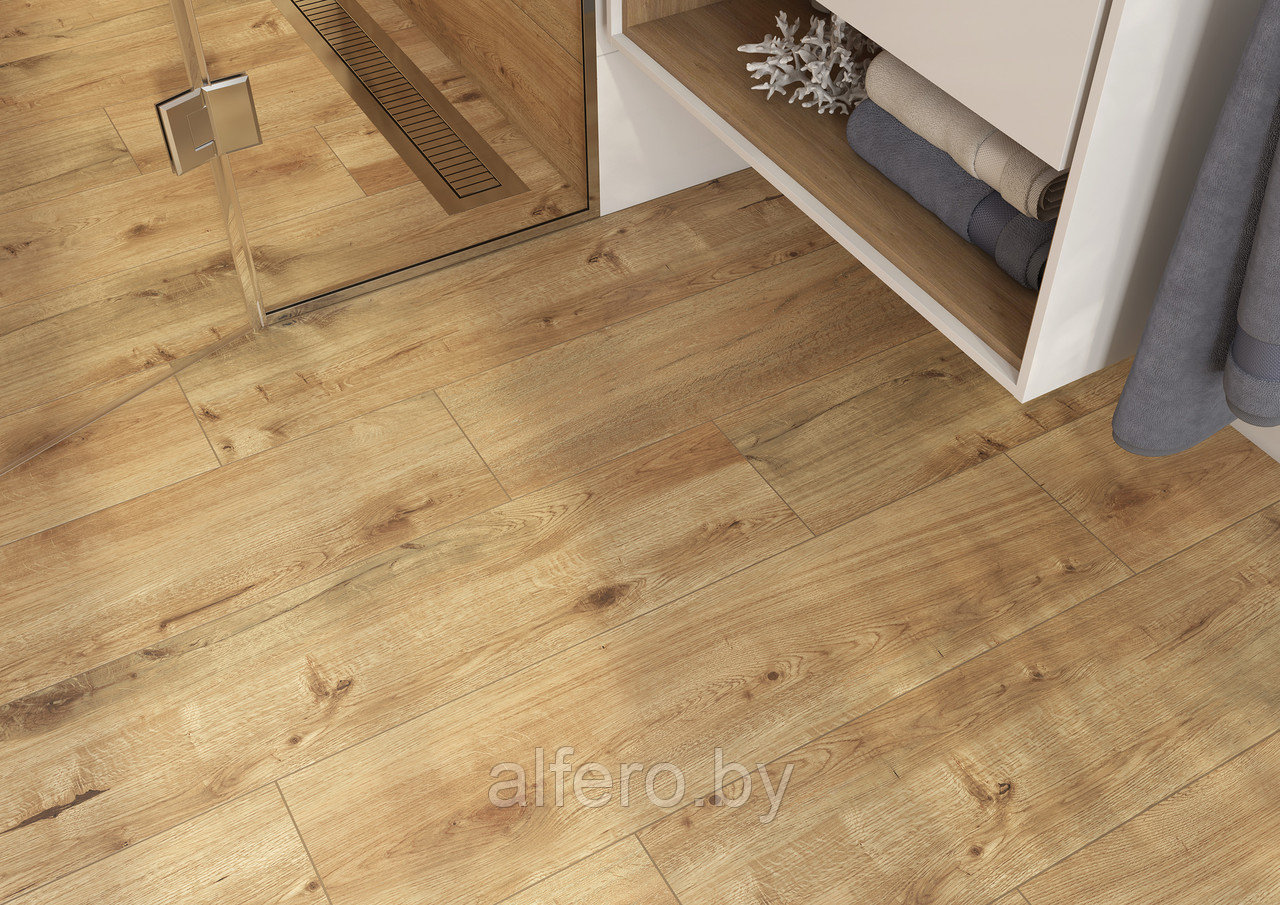Керамогранит Cersanit Wood Concept Rustic бежевый ректификат 21,8x89,8 0,8