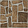 Керамогранит Cersanit Woodland коричневый 42x42, фото 3