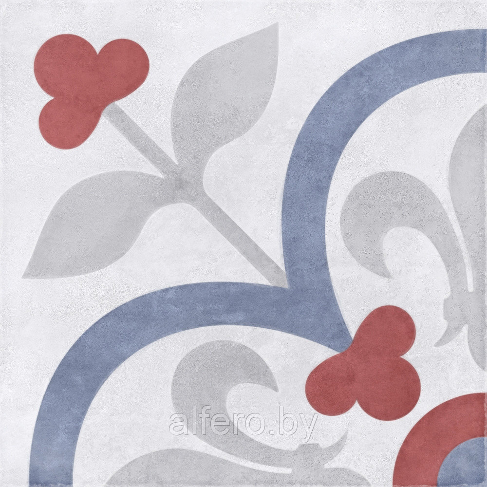 Керамогранит Cersanit Motley цветок многоцветный 29,8x29,8 - фото 1 - id-p196610528