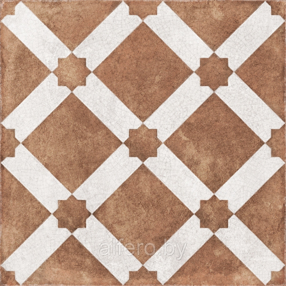 Керамогранит Cersanit Carpet пэчворк многоцветный рельеф 29,8x29,8 - фото 1 - id-p196610542