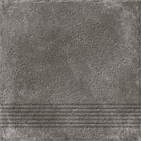 Керамогранит Cersanit Carpet ступень темно-коричневый 29,8x29,8