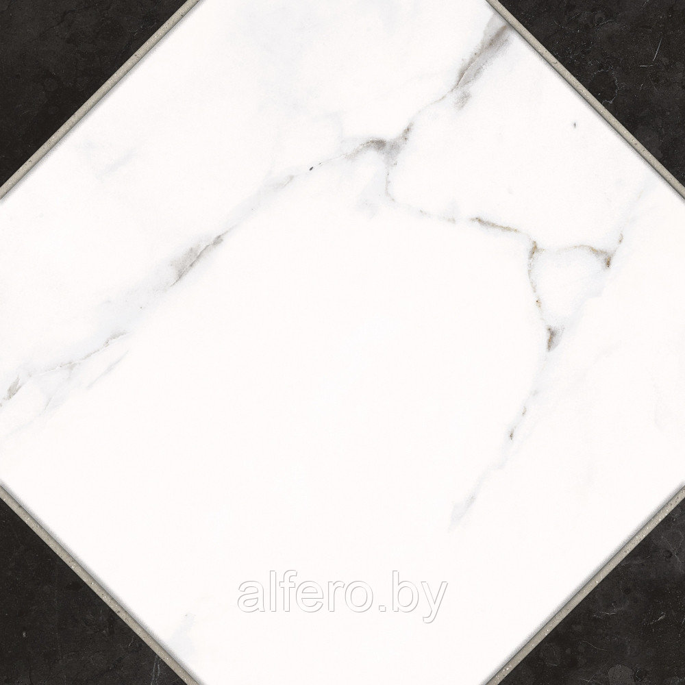 Керамогранит Cersanit Gretta белый рельеф 29,8x29,8 - фото 2 - id-p196610547