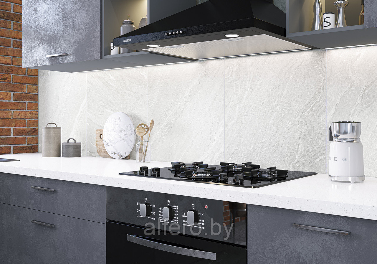 Керамогранит Alma Ceramica Nexstone 570*570 (белый), GFU57NXT00R  Sugar-эффект рельеф рект.