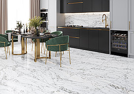 Керамогранит Alma Ceramica Portoro 570*570 (белый), GFU57POR00L лаппатир. рект.