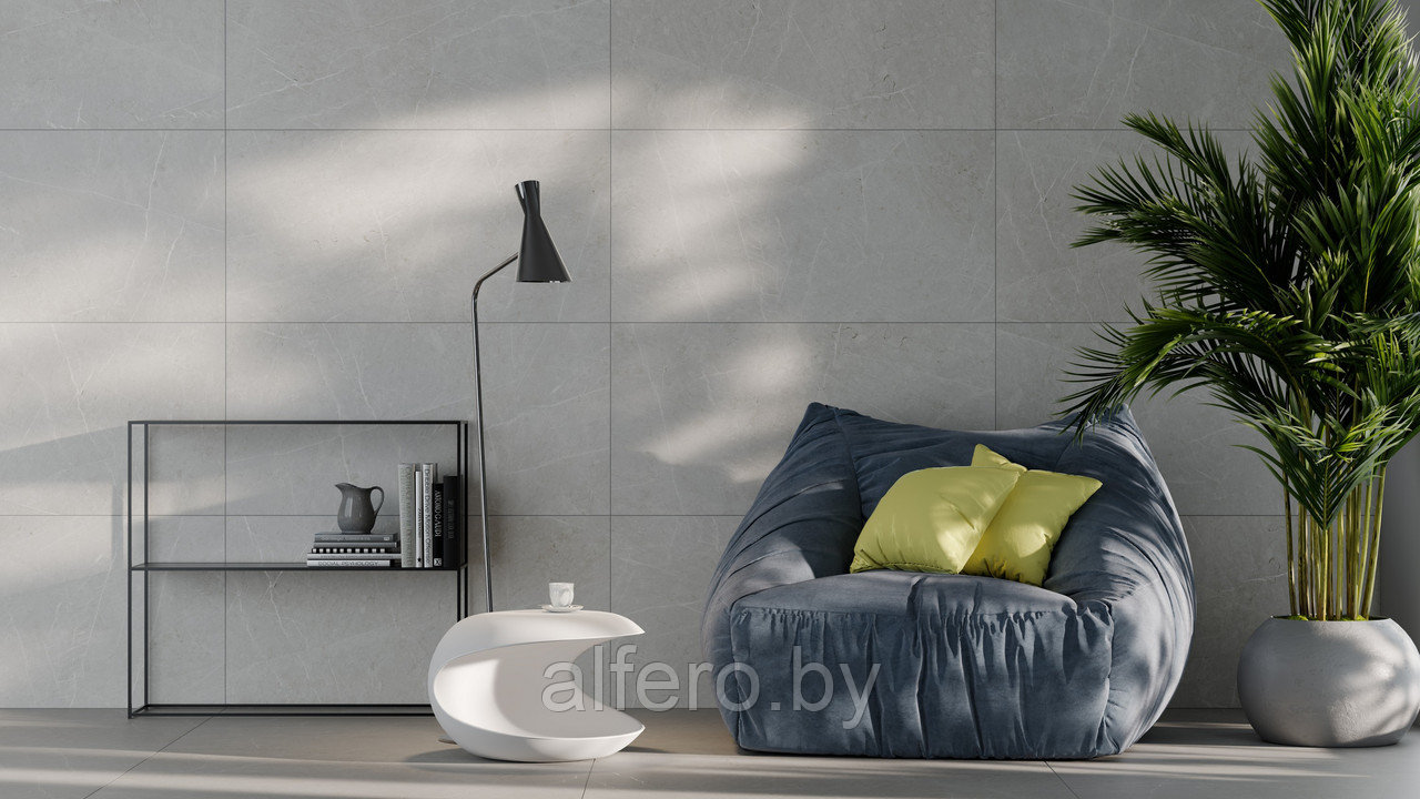 Керамогранит Kerranova Skala 600х1200х11 K-2201 LR 600х1200х11 S1 белый